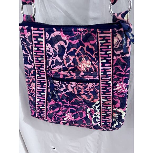 Vera Bradley Katalina Pink Retired Pattern Hipster Crossbody 11 X 11 - Picture 2 of 8